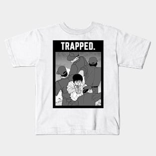 TRAPPED. Kids T-Shirt